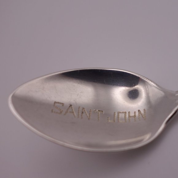 Ecco Sterling Saint John Collectible Spoon - Picture 2 of 16